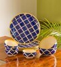 Moroccan 10 Piece Ceramic Dinner Set