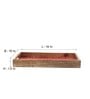 Moroccan 14 Inch Mango Wood Serving Tray