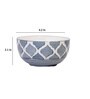 Moroccan 200ml Grey Ceramic Handcrafted ( Set of 4) Dessert Bowls