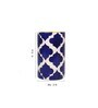 Moroccan 150ml Blue & White (Set of 4) Ceramic Everyday Glass
