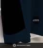 Moroccan Blue Blackout Polyester Polyester Curtains for Door Pack of 2