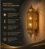 Moroccan Brass Wall Lamp