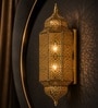 Moroccan Brass Wall Lamp