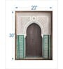Moroccan door arabic architecture