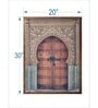 Moroccan door arabic architecture