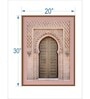 Moroccan door arabic architecture