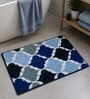 Blue Non-Slip Kids Bath Mat (40x60 CM)