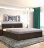 Morocco Queen Size Bed with Storage in Wenge Finish
