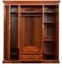 Morrison Red Cherry 4 Door Wardrobe