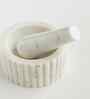 White Mortar Pestle