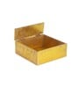Mosaic Blue & Gold MDF Wood Tissue Holder