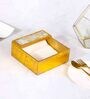 Mosaic Onyz Blue & Gold MDF Wood Tissue Holder