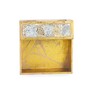 Mosaic Onyz Blue & Gold MDF Wood Tissue Holder