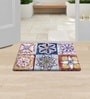 Mosaic PVC 16x24 Inches Anti Skid Door Mat
