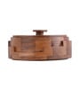 Mosaic Roti Box | Wooden Casserole Chapati Box