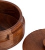 Mosaic Roti Box | Wooden Casserole Chapati Box
