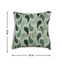Moss Polyester Abstract 16x16 inches Cushion Cover