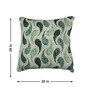 Moss Polyester Abstract 18x18 inches Cushion Covers Set of 5