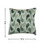 Moss Polyester Abstract 20x20 inches Cushion Covers Set of 3