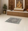 Moss Traditional Polyester 24x24 Inches Skid-Resistant Backing Prayer Mats (Pack of 1)