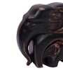 Mother and Baby Elephant Showpiece Set (Black)