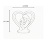 Mother Baby Big Heart Showpiece