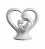 Mother Baby Big Heart Showpiece