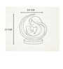 Mother Baby Moon Showpiece