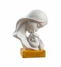Mother Baby Showpiece With Yellow Base