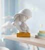 Mother Baby Showpiece With Yellow Base