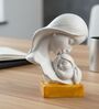 Mother Baby Showpiece With Yellow Base