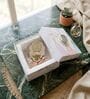Mother Of Pearl Gaytri Mantra Shubh Labh Hangings With Pink Latkans
