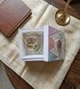 Mother Of Pearl Om Shubh Labh Hangings With Green Latkans