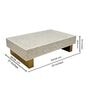 Cleo Mother of Pearl Coffee Table in White Finish
