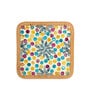 Mother of Pearl Reversible Placemat (Brown)