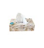 Mother of Pearl Turquoise Stone Tissue Box