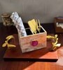 Mother of Pearl Pink Stone Cutlery Holder