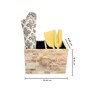 Mother of Pearl White Stone Cutlery Holder
