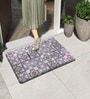 Motifs PVC 16x24 Inches Anti Skid Door Mat