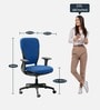 Motion Breathable Mesh Ergonomic Chair in Royal Blue & Black Colour