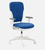 Motion Fabric Ergonomic Chair in Blue & White Colour