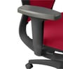 Motion High Back Ergonomic Chair in Milan Red & Black Colour