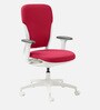 Motion High Back Ergonomic Chair In Milan Red & White Colour