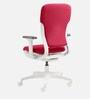 Motion High Back Ergonomic Chair In Milan Red & White Colour