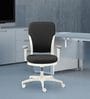 Motion Ergonomic Chair in Charcoal Grey & White Color