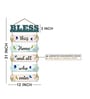 Bless Quotes Mdf Wooden Wall Hanging