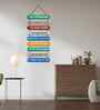 Motivation Quotes Mdf Wooden Wall Hanging Living Room