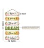 Dream Quotes Mdf Wooden Wall Hanging