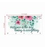 Motivational Quotes Loures Multicolour Mdf Wall Hanging With 5 Hooks Key Holder