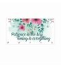 Motivational Quotes Loures Multicolour Mdf Wall Hanging With 5 Hooks Key Holder